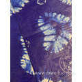 100% polyester wax printed fabric